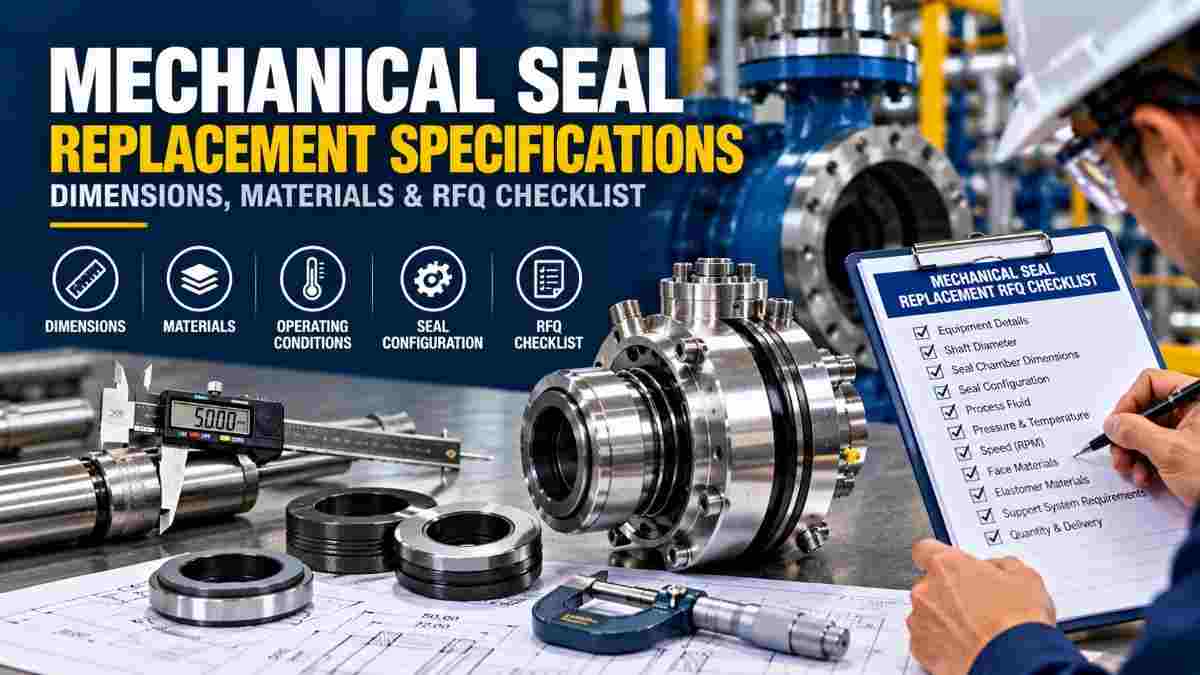 What Specifications Should You Provide When Ordering a Replacement Mechanical Seal? — Arohan Seals Blog